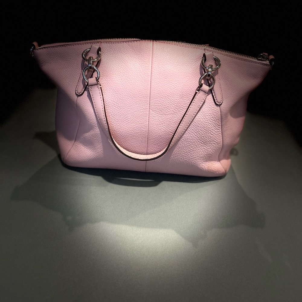 Coach Kelsey F36675 Pink pebbled Leather Women's Bag NWOT - Picture 6 of 11